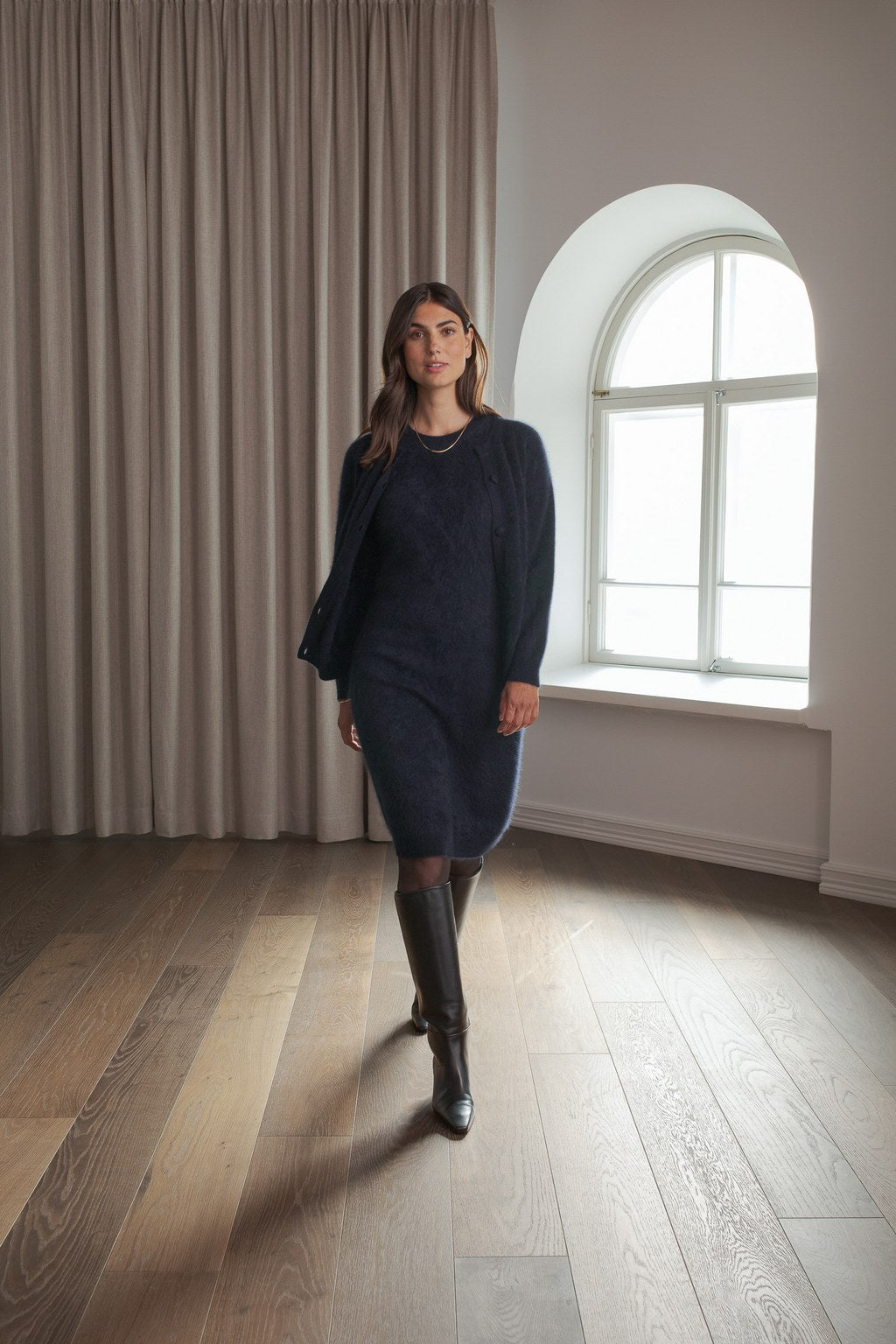 Twin set -kashmirneuletakki, Dark navy